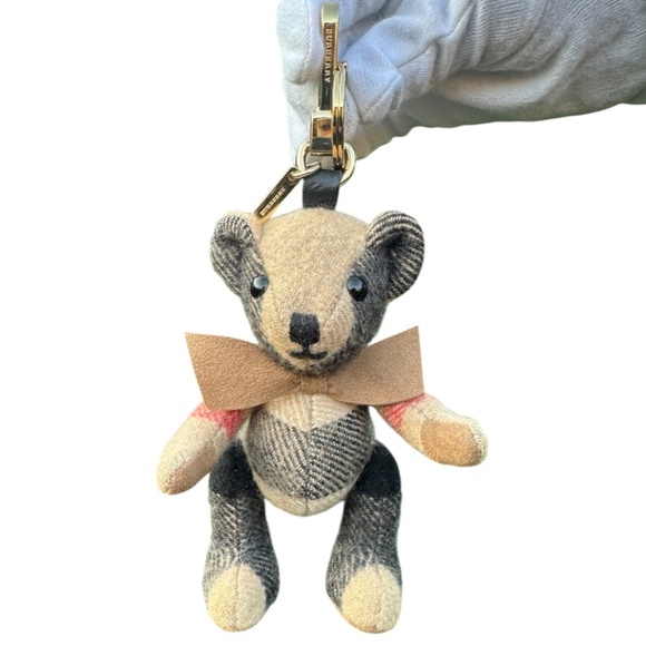 Burberry Thomas Bear Keychain/ Bag Charm - Picture 1 of 11